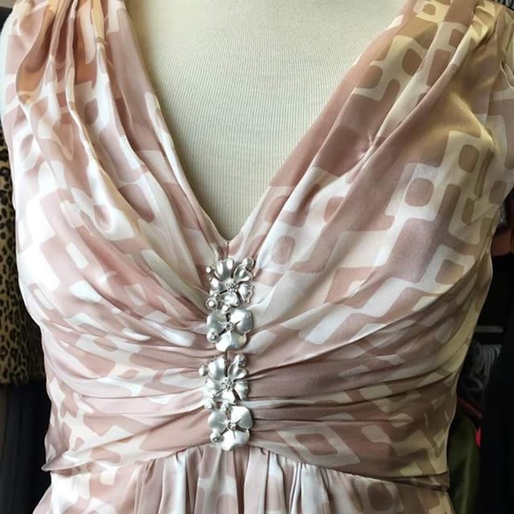 🔻Hoaglund Champagne Gown - Picture 3 of 8